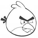 Bird coloring page