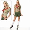 GIRL SCOUTS taught how to be '