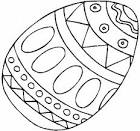 Easter coloring page