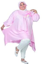 Model Baju Muslim Wanita Modern untuk Anda yang Gemuk
