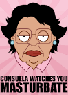Consuela Family Guy Pink by