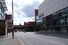 Music on the right and part of Manchester Business School on the left. - via Daymix