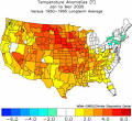average temp usa