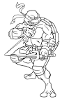 Ninja Turtles coloring page