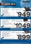 Newstead Technologies Notebooks Lenovo G430 Y450 U350 PC SHOW 2010 ...