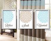 Popular items for bathroom wall decor on Etsy