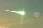 Did UFO 'shoot down' Russian meteorite blasting it to smithereens