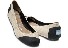 Collection Toms Alessandra Burlap Ballet Flats Online Shop : All ...