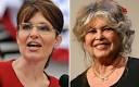 …..saying that Palin is “a disgrace to women” (yep that's what it said.)