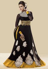 Abaya Style Churidar Kameez ideas (15) | TrendyOutLook.Com