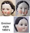 China Head Dolls 1840-