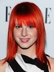 Hayley Williams bright red