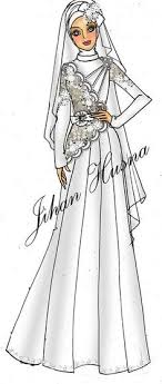 Desain Baju Pesta Muslimah | Fashion Design | Pinterest