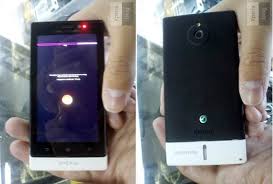 Sony Ericsson Xperia Pepper running on android 2.3 with dual core processor 