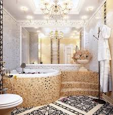 16 Desain Kamar Mandi Unik Dengan Keramik Mozaik