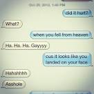 Relationships 101: exchanging flirty texts helps to keep the