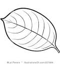 Leaf Clipart  227984 by Lal Perera Royalty Free  RF  Stock