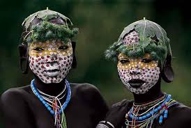 Body Paint of Omo Tribes, Ethiopia