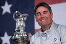 Kiwi Russell Coutts, chief executive of Oracle Racing, is all smiles at a ... - 3333045