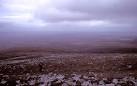 The view down the ridge over contrasting flat peatlands in northern Co. - via Daymix