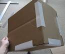 forty two roads  No Sew Fabric Covered Boxes Tutorial