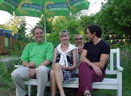 Für den Ortsbeirat in Lehnitz kandidieren (v.l.n.r.): Heiner Klemp (Platz 1); Ulrike Dölle (Platz 2); Timo Herold (Platz 3); Dr. Jesco Jores (Platz 4)