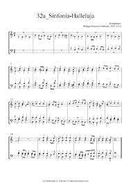 Sinfonia-Halleluja (Quartett in C) Philipp Heinrich Erlebach, 1657-