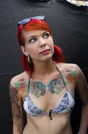 chest tattoos for women