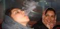 PEOPLE Blowing smoke