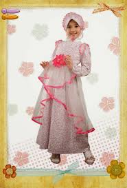 Gambar Model Baju Muslim Brokat Anak Perempuan Terbaru