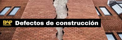 Image result for DEFECTOS DE CONSTRUCCIÓN