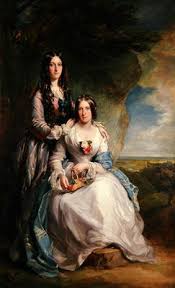 Lady Adeliza Manners and Lady Mary Foley - Sir Francis Grant als ... - lady_adeliza_manners_and_lady__hi