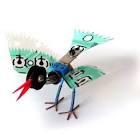 Recycled Electronics Transformed into Geeky Art Sculptures | Walyou