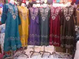 Gamis katun dan Gamis kaos murah Bandung dipasarkan ke Tanah Abang ...