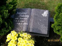 Grab von Johanna Röhling (geb. Tammen) (14.09.1940-21.07.2001 ...