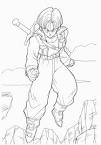 Dragon Ball Z coloring page