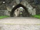 The Cistercian abbey is in ruins, but the latrines survive pretty well. - via Daymix