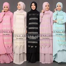 Busana Muslim Shimaa Queenalabels Toko Baju Muslim Online Tanah ...