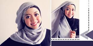 5 Cara Praktis Pakai Hijab Segi Empat Modern | because I'm a woman