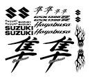 Big City Images :: Motorcycle Decals :: Suzuki :: Suzuki Hayabusa ...