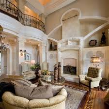 Beautiful Living Room Interior .Classical double story Living Room ...