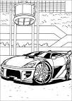 Hot Wheels coloring page