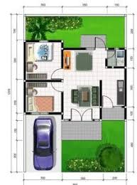 Denah Rumah on Pinterest | Small House Floor Plans, Floor Plans ...