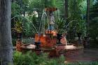 Small garden ideas with bricks decor