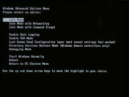 menu safe mode