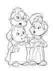 Alvin and the chipmunks coloring pages | Best Coloring Pages ...
