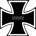 Clip art of Iron cross picture. - 167031 - Royalty-Free Vector ...