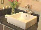 How to install a bathroom countertop and vessel sink - bathroom ...