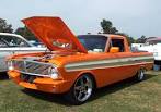 1965 Ford Ranchero--Orange &amp; Cream