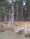 Deer stalking seat on the edge - via Daymix